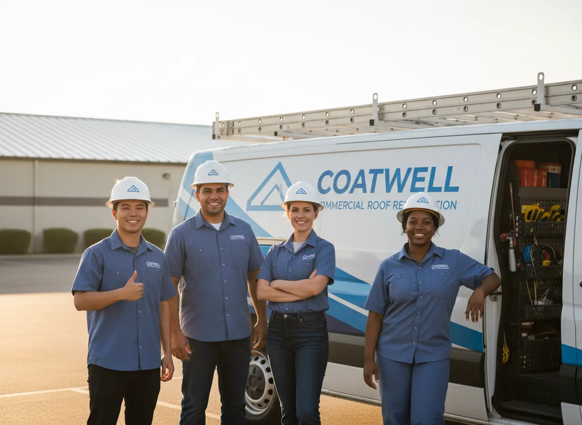 Commercial roof coating company in Kensington, NH